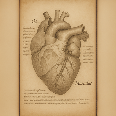 Schéma anatomique esprit Renaissance